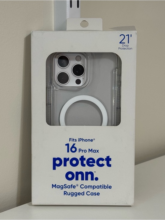 Onn. Other - Protect Onn iPhone 16 Pro Max MagSafe Compatible Rugged Case 21' Drop Tested NIB
